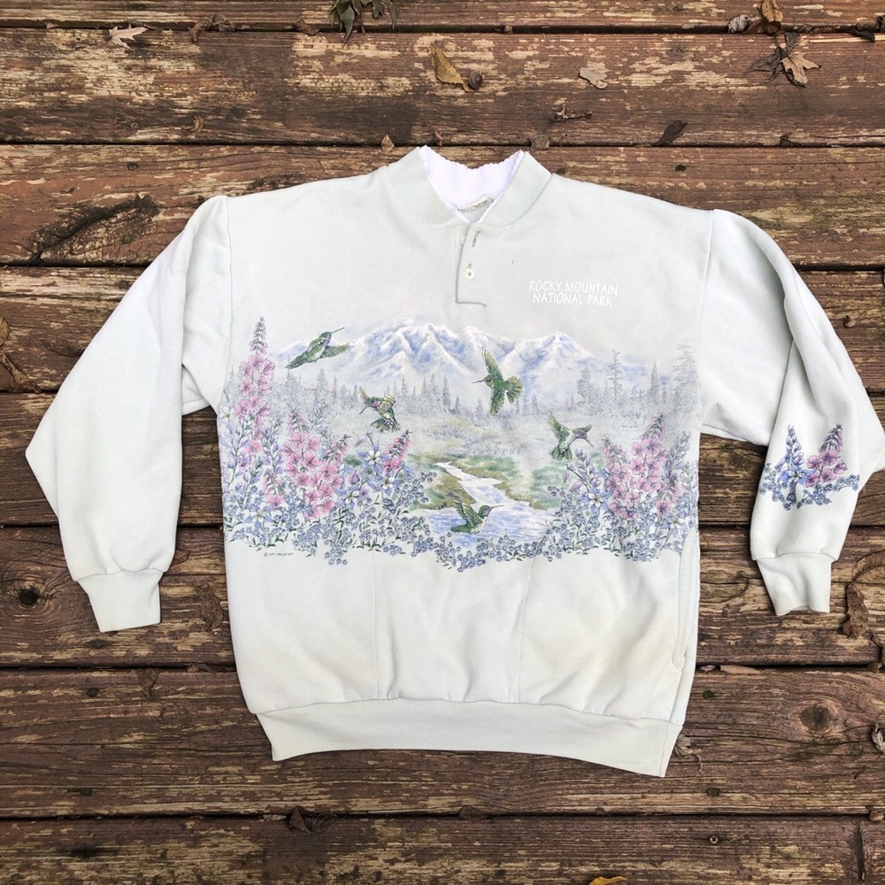 VTG 90s Rocky Mountain National Park Sweater